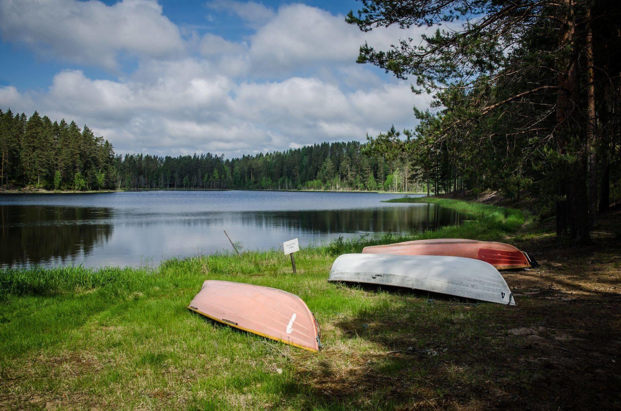 Ahvenlampi Camping 萨里耶尔维 外观 照片